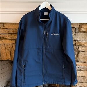Columbia Deep Blue Softshell Jacket